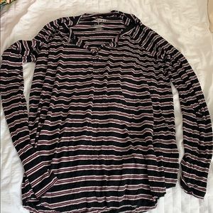 Striped longe sleeve